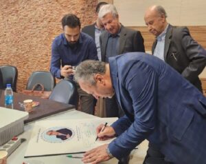 مهندس اختراعی در مراسم یادبود دکترکریمیان